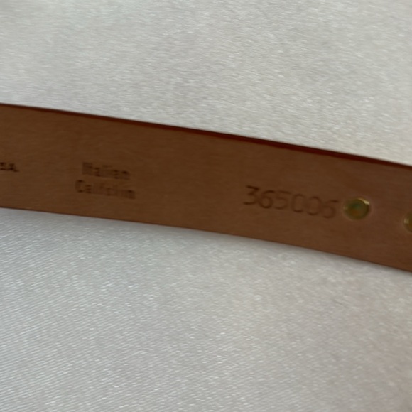 Laura Biagiotti Vintage Italian Cowhide Belt - Picture 10 of 10